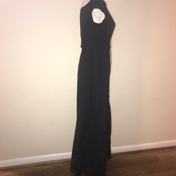 EUC Philosophy di Alberta Ferretti black maxi dress - Picture 5 of 8